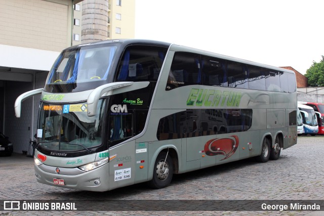 Eucatur - Empresa União Cascavel de Transportes e Turismo 4830 na cidade de São Paulo, São Paulo, Brasil, por George Miranda. Número da foto: #9618570.