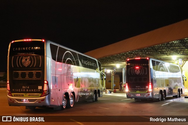 Viação Garcia 8614 na cidade de Maringá, Paraná, Brasil, por Rodrigo Matheus. Número da foto: #9616366.