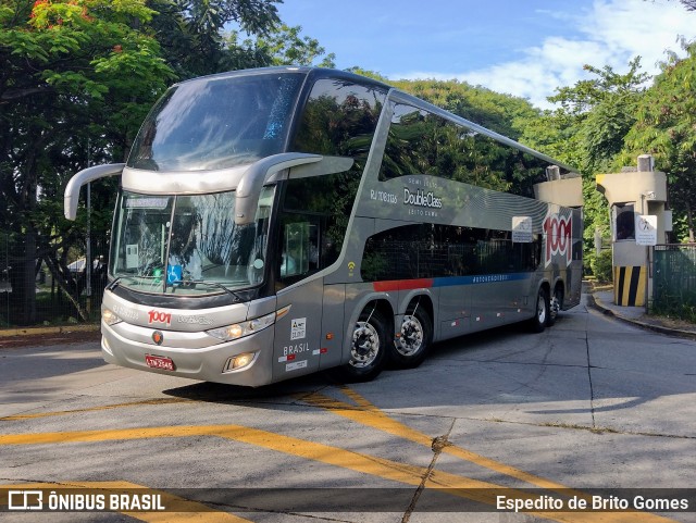 Auto Viação 1001 RJ 108.1136 na cidade de São Paulo, São Paulo, Brasil, por Espedito de Brito Gomes. Número da foto: #9616522.