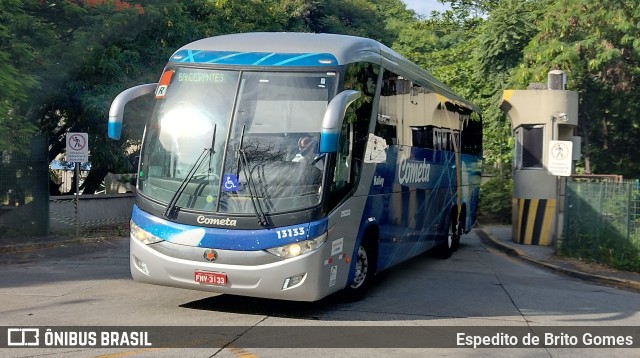 Viação Cometa 13133 na cidade de São Paulo, São Paulo, Brasil, por Espedito de Brito Gomes. Número da foto: #9616440.