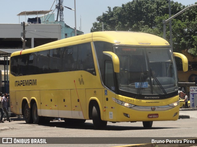 Viação Itapemirim 60083 na cidade de Rio de Janeiro, Rio de Janeiro, Brasil, por Bruno Pereira Pires. Número da foto: #9615560.