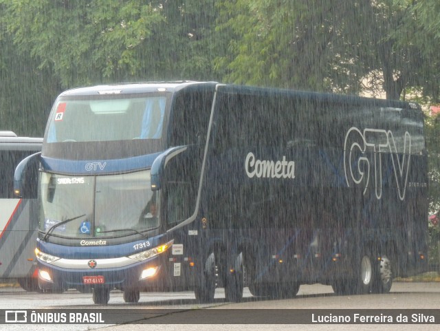 Viação Cometa 17313 na cidade de São Paulo, São Paulo, Brasil, por Luciano Ferreira da Silva. ID da foto: 9618634.