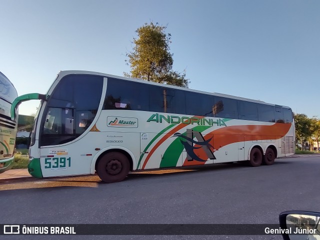 Empresa de Transportes Andorinha 5391 na cidade de Corumbá, Mato Grosso do Sul, Brasil, por Genival Júnior. ID da foto: 9615510.