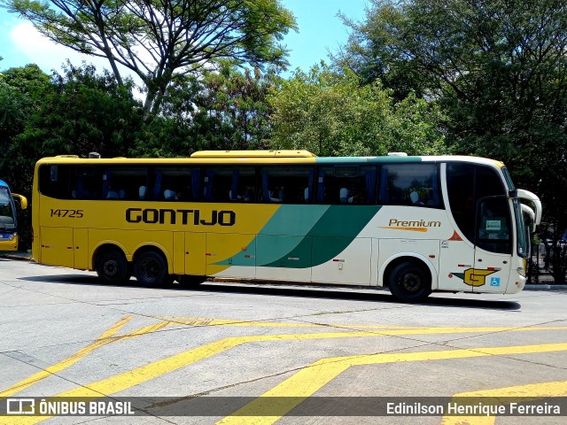 Empresa Gontijo de Transportes 14725 na cidade de São Paulo, São Paulo, Brasil, por Edinilson Henrique Ferreira. ID da foto: 9616378.