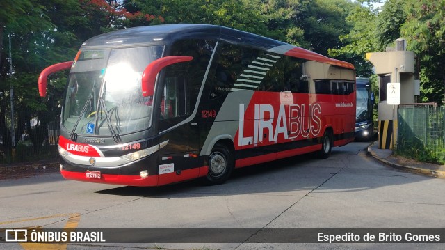 Lirabus 12149 na cidade de São Paulo, São Paulo, Brasil, por Espedito de Brito Gomes. Número da foto: #9616498.