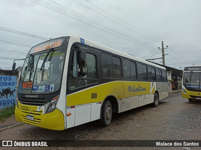 Viação Nilopolitana RJ 123.100 na cidade de Queimados, Rio de Janeiro, Brasil, por Walace dos Santos. ID da foto: 9615767.