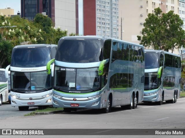 Viação Garcia 8693 na cidade de Curitiba, Paraná, Brasil, por Ricardo Matu. Número da foto: #9618376.