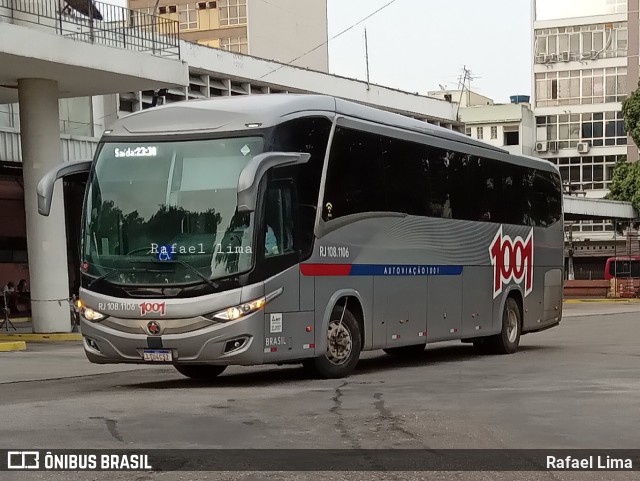 Auto Viação 1001 RJ 108.1106 na cidade de Niterói, Rio de Janeiro, Brasil, por Rafael Lima. ID da foto: 9617993.