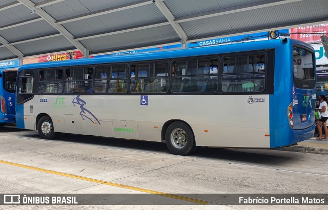 Viação Rosa Vitória da Conquista 3522 na cidade de Vitória da Conquista, Bahia, Brasil, por Fabrício Portella Matos. Número da foto: #9673331.