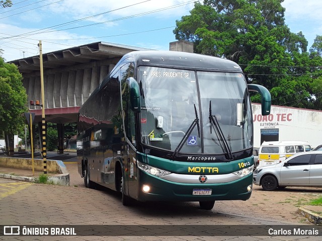 Viação Motta 10013 na cidade de Presidente Venceslau, São Paulo, Brasil, por Carlos Morais. Número da foto: #9672852.
