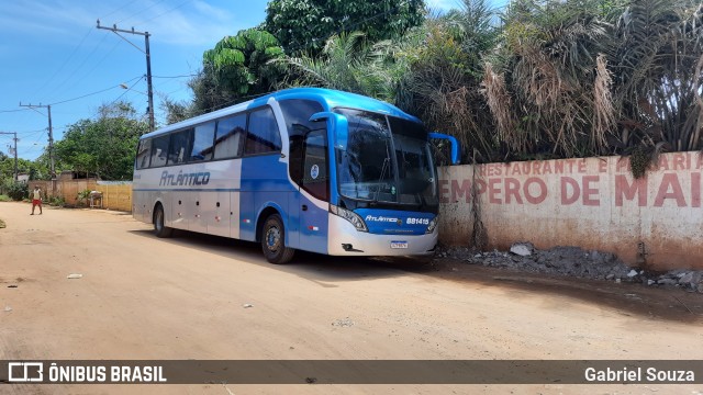 ATT - Atlântico Transportes e Turismo 881415 na cidade de Entre Rios, Bahia, Brasil, por Gabriel Souza. ID da foto: 9672684.