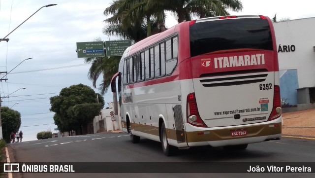 Expresso Itamarati 6392 na cidade de Estrela d`Oeste, São Paulo, Brasil, por João Vitor Pereira. Número da foto: #9672865.