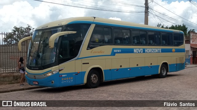 Viação Novo Horizonte 1021611 na cidade de Barra da Estiva, Bahia, Brasil, por Flávio  Santos. ID da foto: 9673446.