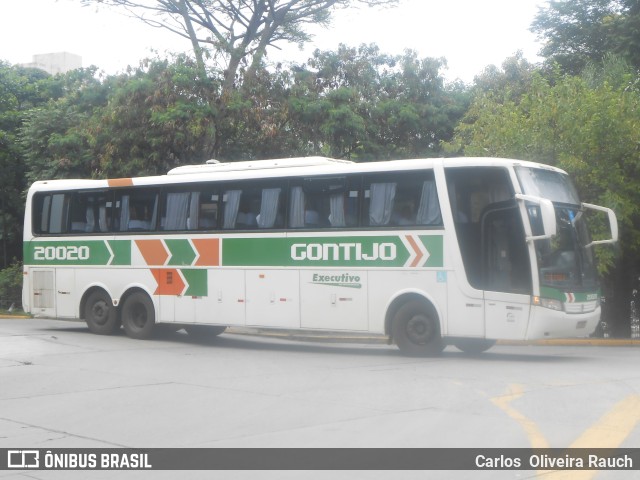 Empresa Gontijo de Transportes 20020 na cidade de São Paulo, São Paulo, Brasil, por Carlos  Oliveira Rauch. ID da foto: 9673930.