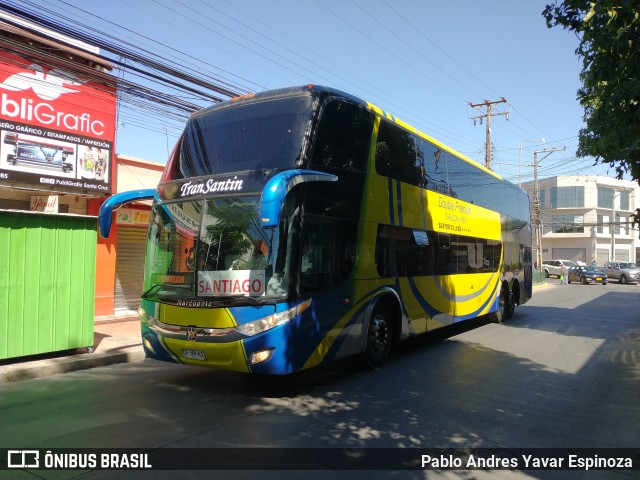 TranSantin CFVY41 na cidade de Santa Cruz, Colchagua, Libertador General Bernardo O'Higgins, Chile, por Pablo Andres Yavar Espinoza. Número da foto: #9675061.