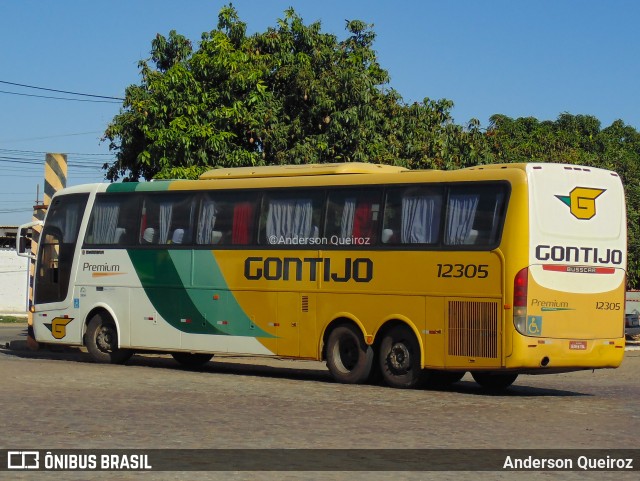 Empresa Gontijo de Transportes 12305 na cidade de Vitória da Conquista, Bahia, Brasil, por Anderson Queiroz. Número da foto: #9673824.