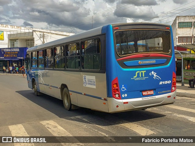 ATT - Atlântico Transportes e Turismo 2150 na cidade de Vitória da Conquista, Bahia, Brasil, por Fabrício Portella Matos. ID da foto: 9673762.