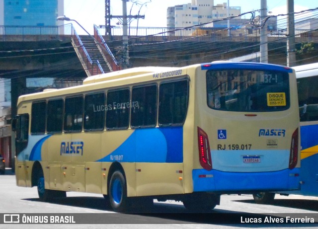 Master Transportes Coletivos de Passageiros RJ 159.017 na cidade de Nova Iguaçu, Rio de Janeiro, Brasil, por Lucas Alves Ferreira. Número da foto: #9673513.