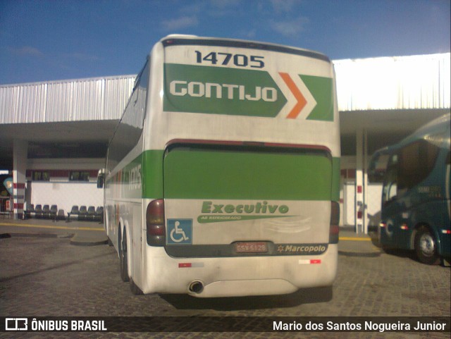 Empresa Gontijo de Transportes 14705 na cidade de Jequié, Bahia, Brasil, por Mario dos Santos Nogueira Junior. ID da foto: 9673774.