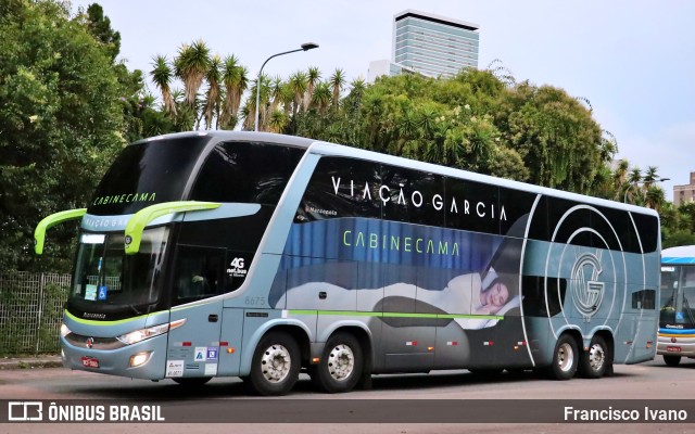 Viação Garcia 8675 na cidade de Curitiba, Paraná, Brasil, por Francisco Ivano. ID da foto: 9675016.