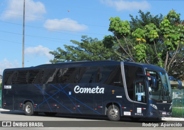 Viação Cometa 721538 na cidade de São Paulo, São Paulo, Brasil, por Rodrigo  Aparecido. Número da foto: #9676422.