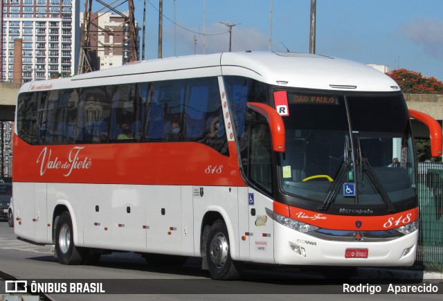 Viação Vale do Tietê 848 na cidade de São Paulo, São Paulo, Brasil, por Rodrigo  Aparecido. Número da foto: #9676399.
