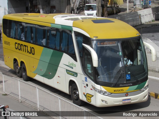 Empresa Gontijo de Transportes 16505 na cidade de Belo Horizonte, Minas Gerais, Brasil, por Rodrigo  Aparecido. ID da foto: 9675675.