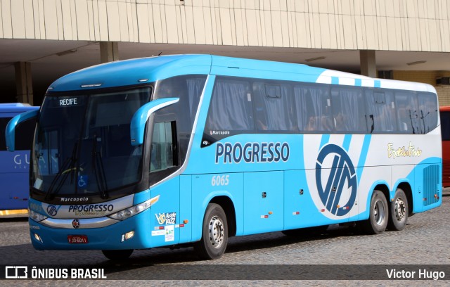 Auto Viação Progresso 6065 na cidade de Caruaru, Pernambuco, Brasil, por Victor Hugo. Número da foto: #9677676.