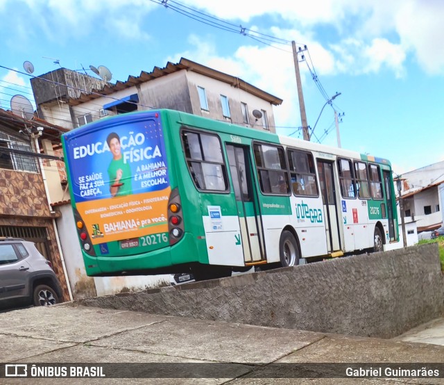 OT Trans - Ótima Salvador Transportes 20276 na cidade de Salvador, Bahia, Brasil, por Gabriel Guimarães. ID da foto: 9676671.