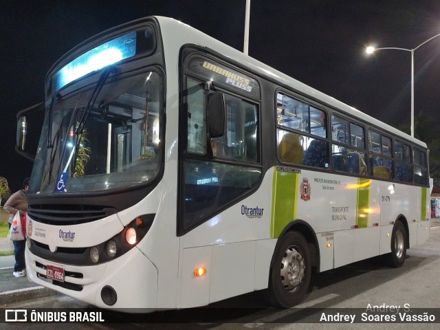 Otrantur Transporte e Turismo 51-379 na cidade de São Vicente, São Paulo, Brasil, por Andrey  Soares Vassão. Número da foto: #9677978.