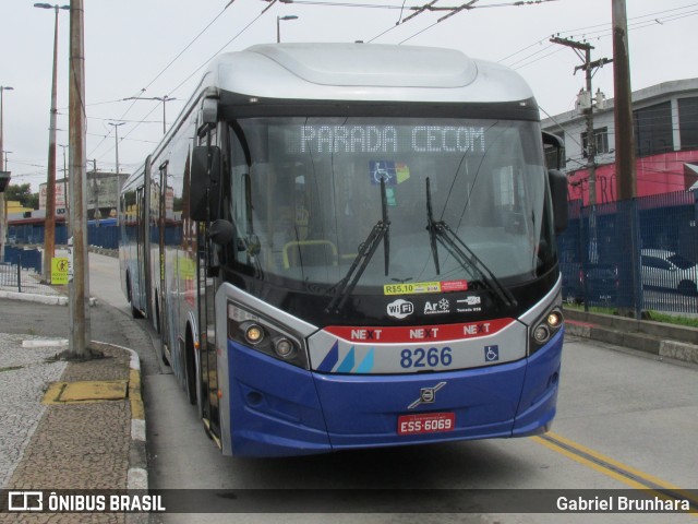 Next Mobilidade - ABC Sistema de Transporte 8266 na cidade de Diadema, São Paulo, Brasil, por Gabriel Brunhara. ID da foto: 9676098.