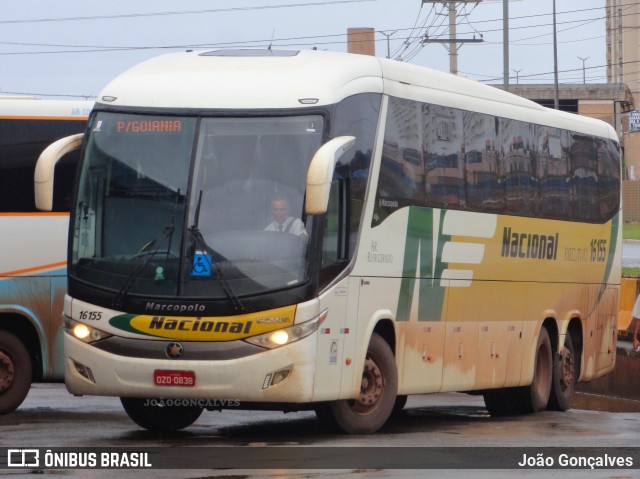 Viação Nacional 16155 na cidade de Taguatinga, Distrito Federal, Brasil, por João Gonçalves. ID da foto: 9677452.