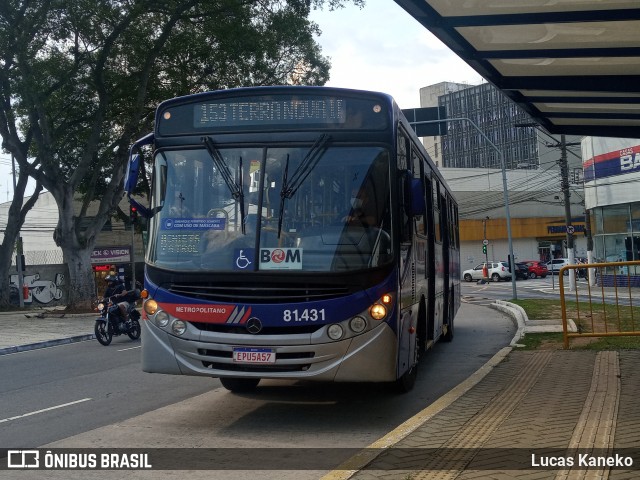 Next Mobilidade - ABC Sistema de Transporte 81.431 na cidade de São Bernardo do Campo, São Paulo, Brasil, por Lucas Kaneko. ID da foto: 9675479.