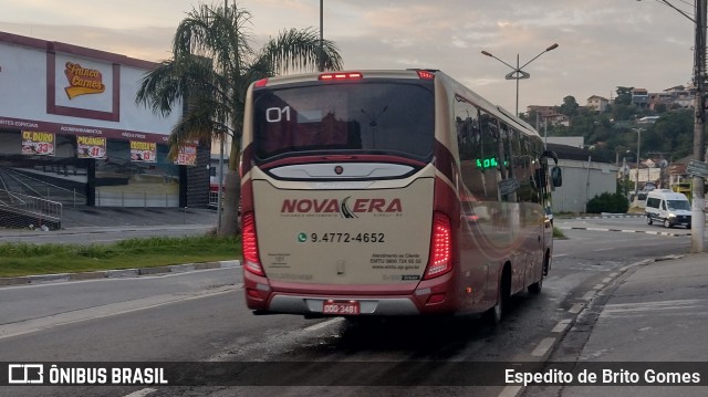 Nova Era Turismo e Fretamento 01 na cidade de Caieiras, São Paulo, Brasil, por Espedito de Brito Gomes. Número da foto: #9676133.