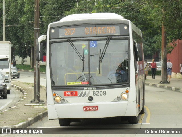 Next Mobilidade - ABC Sistema de Transporte 8209 na cidade de Diadema, São Paulo, Brasil, por Gabriel Brunhara. Número da foto: #9676215.