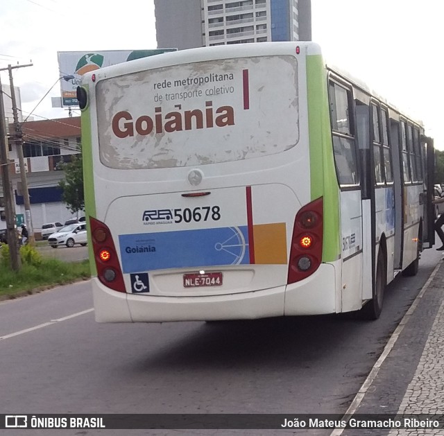 Rápido Araguaia 50678 na cidade de Aparecida de Goiânia, Goiás, Brasil, por João Mateus Gramacho Ribeiro. Número da foto: #9678041.