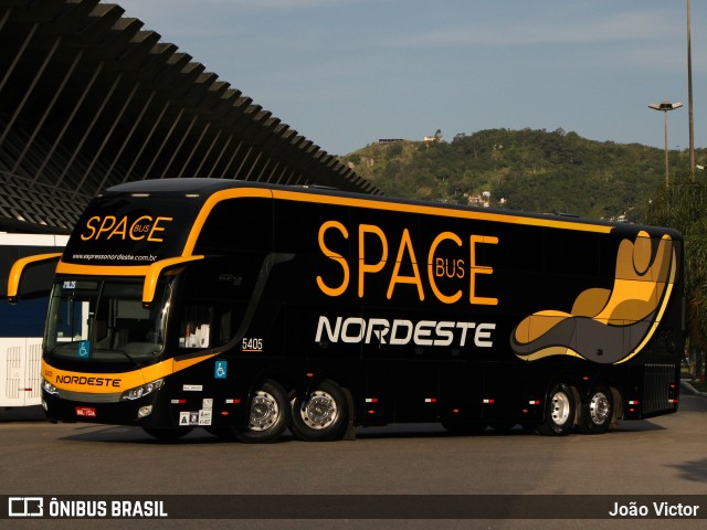 Expresso Nordeste 5405 na cidade de Florianópolis, Santa Catarina, Brasil, por João Victor. Número da foto: #9680329.