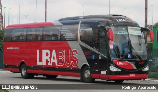 Lirabus 15021 na cidade de São Paulo, São Paulo, Brasil, por Rodrigo  Aparecido. Número da foto: #9678852.