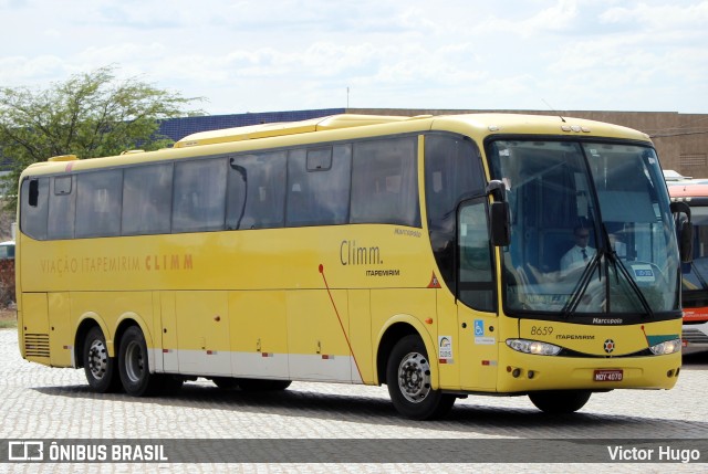 Viação Itapemirim 8659 na cidade de Caruaru, Pernambuco, Brasil, por Victor Hugo. Número da foto: #9681526.