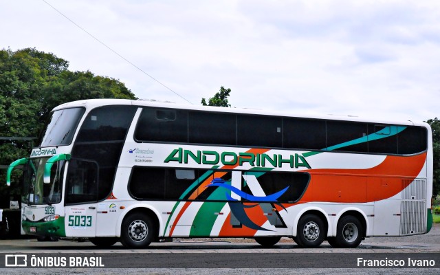 Empresa de Transportes Andorinha 5033 na cidade de Assis, São Paulo, Brasil, por Francisco Ivano. ID da foto: 9679996.