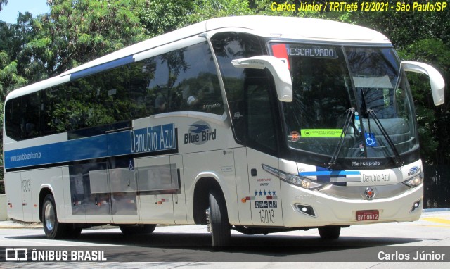 VIDA - Viação Danúbio Azul 19013 na cidade de São Paulo, São Paulo, Brasil, por Carlos Júnior. Número da foto: #9680824.