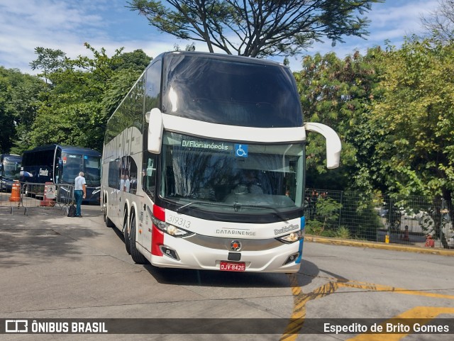 Auto Viação Catarinense 319313 na cidade de São Paulo, São Paulo, Brasil, por Espedito de Brito Gomes. Número da foto: #9681169.