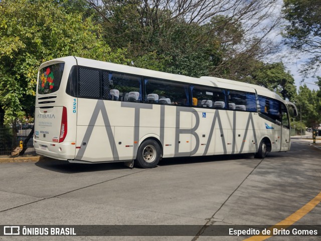 Viação Atibaia São Paulo 1220 na cidade de São Paulo, São Paulo, Brasil, por Espedito de Brito Gomes. Número da foto: #9681164.