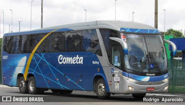 Viação Cometa 14117 na cidade de São Paulo, São Paulo, Brasil, por Rodrigo  Aparecido. Número da foto: #9678858.