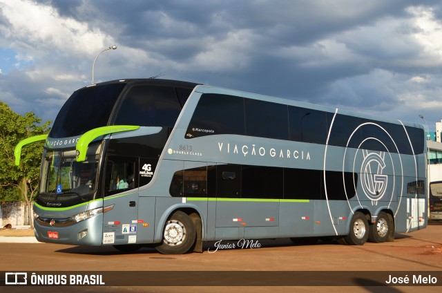 Viação Garcia 8613 na cidade de Maringá, Paraná, Brasil, por José Melo. Número da foto: #9680672.