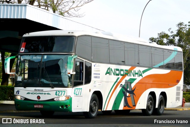 Empresa de Transportes Andorinha 4277 na cidade de Assis, São Paulo, Brasil, por Francisco Ivano. Número da foto: #9679306.