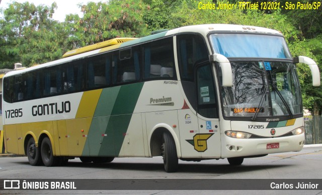 Empresa Gontijo de Transportes 17285 na cidade de São Paulo, São Paulo, Brasil, por Carlos Júnior. Número da foto: #9681100.