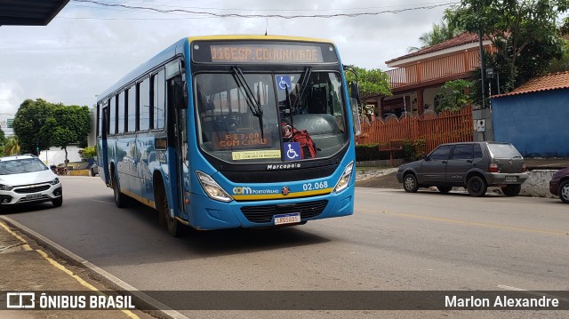 JTP Transportes - COM Porto Velho 02.068 na cidade de Porto Velho, Rondônia, Brasil, por Marlon Alexandre . ID da foto: 9679806.