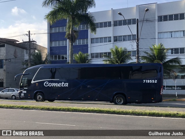 Viação Cometa 719552 na cidade de Praia Grande, São Paulo, Brasil, por Guilherme Justo. Número da foto: #9678640.