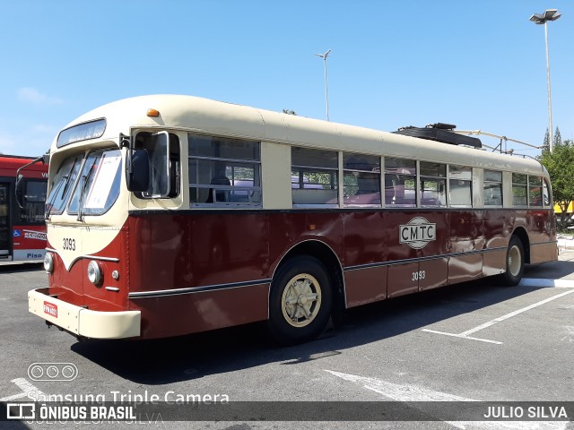 CMTC - Companhia Municipal de Transportes Coletivos 3093 na cidade de São Paulo, São Paulo, Brasil, por JULIO SILVA. ID da foto: 9681807.